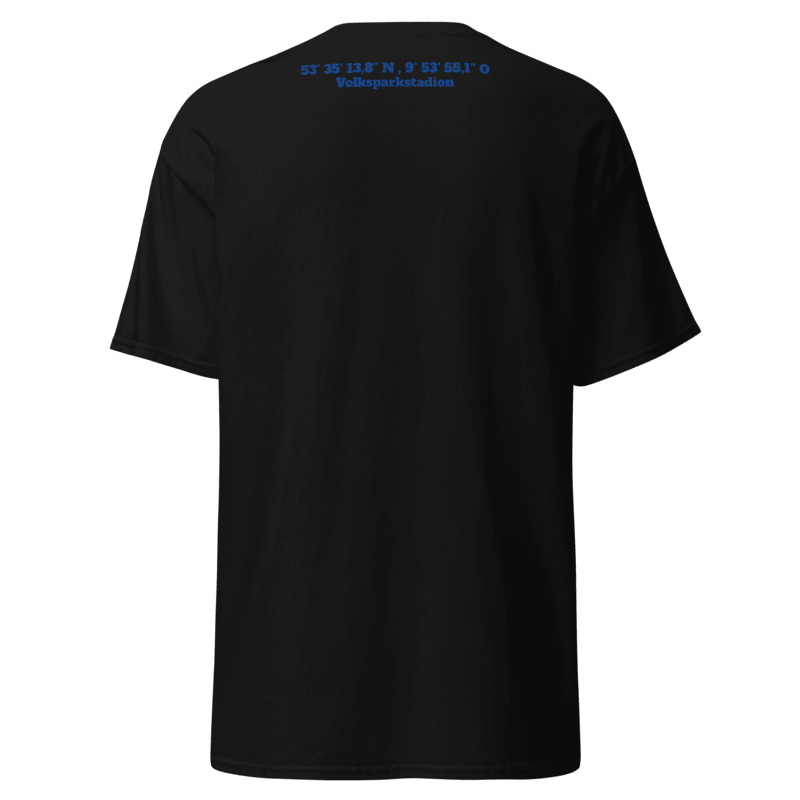 HSV T-Shirt mit Volksparkstadion-Koordinaten