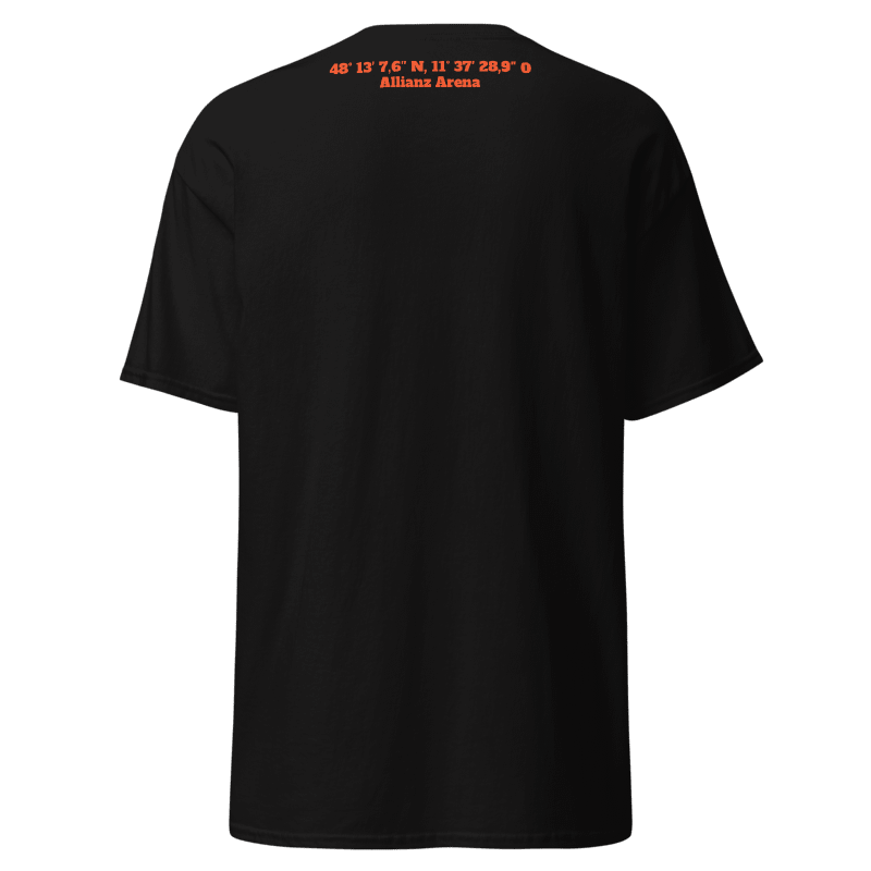 FCB T-Shirt mit Allianz-Arena-Koordinaten