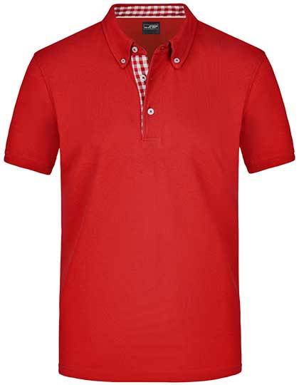 Herren Trachten Piqué Polo