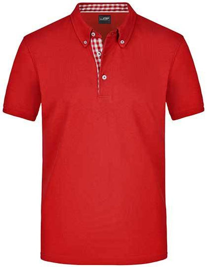 Herren Trachten Piqué Polo