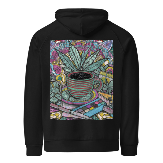 Hoodie with hemp mandala – Unique design