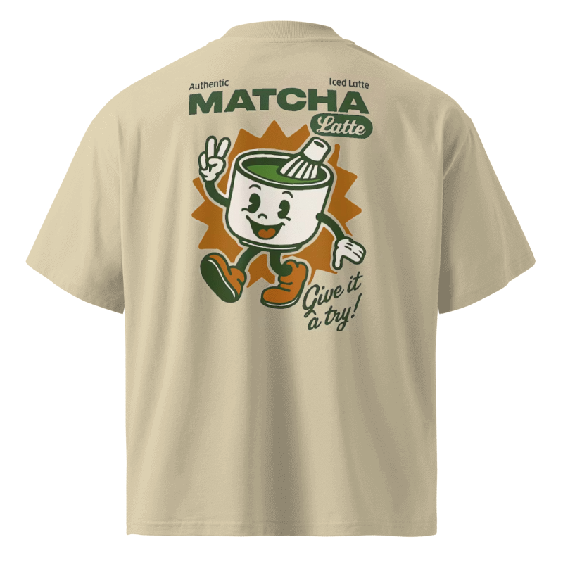 Matcha Latte Oversized Shirt
