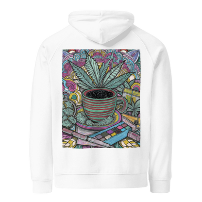 Hoodie with hemp mandala – Unique design