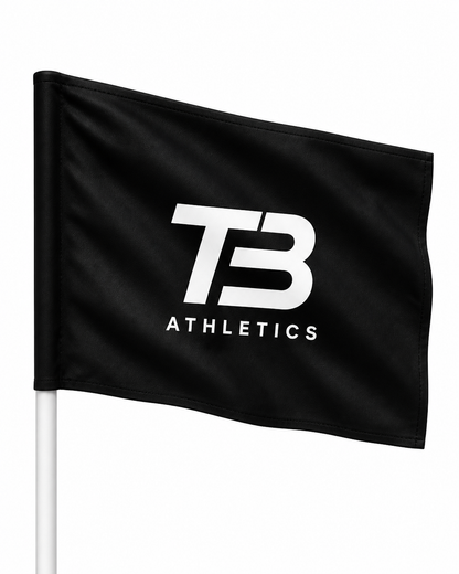 Profi-Fahnentuch für Eckfahnen TB Logo