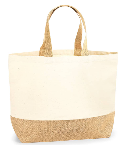 Jute Base Canvas Bag