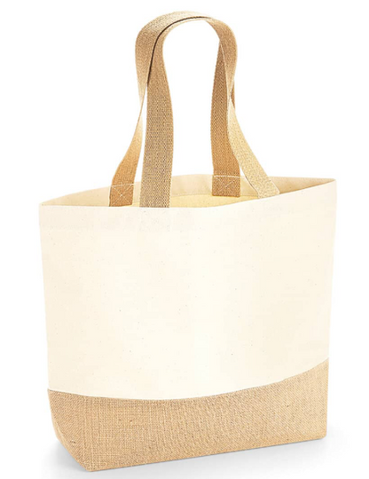 Jute Base Canvas Bag
