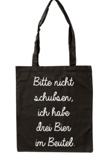 Jutebeutel Bier im Beutel