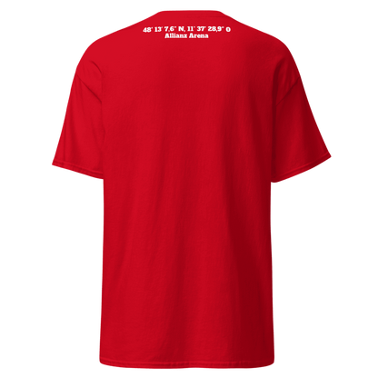 FCB T-Shirt mit Allianz-Arena-Koordinaten