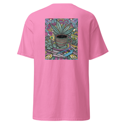 T-Shirt mit Hanf-Mandala – Einzigartiges Design