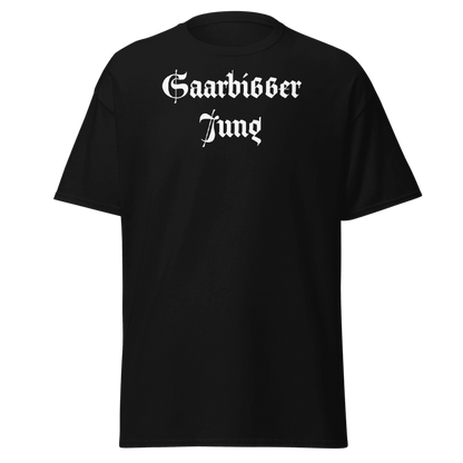 Saarbri66er – Young man's shirt with 66 on the back of the neck