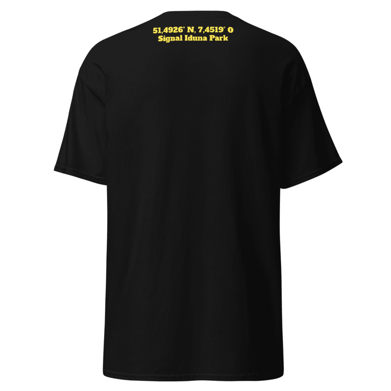 BVB T-shirt with Signal Iduna Park coordinates