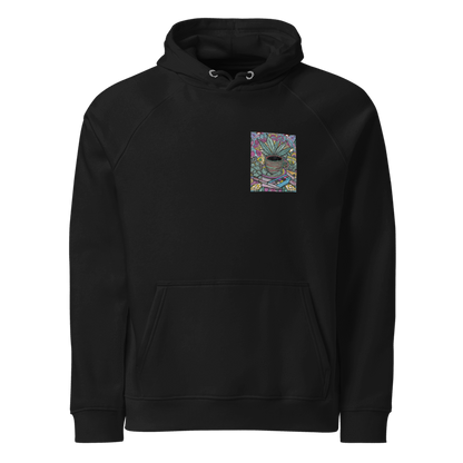 Hoodie with hemp mandala – Unique design